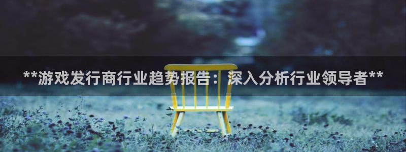 蓝狮图片：**游戏发行商行业趋势报告：深入分析行业领导者**
