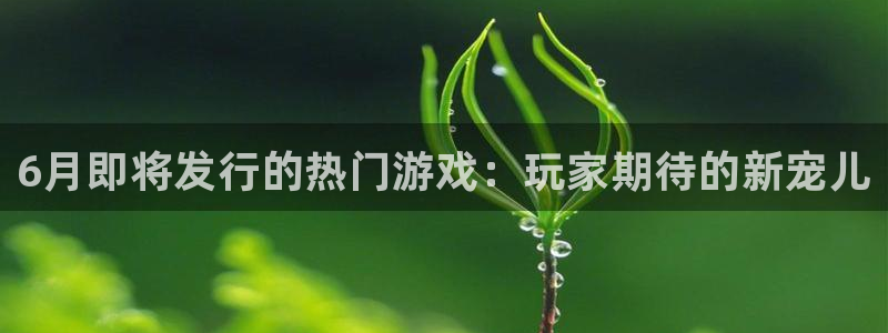 蓝狮在线注册平台：6月即将发行的热门游戏：玩家期待的新宠儿